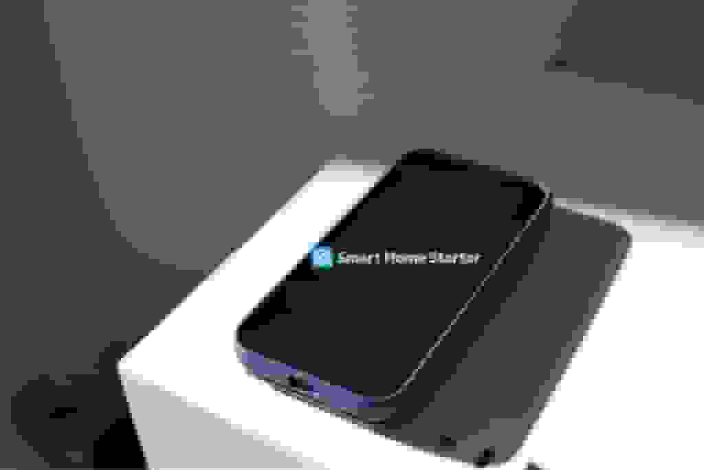 iphone on table