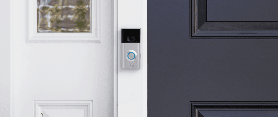 Ring doorbell recording a video