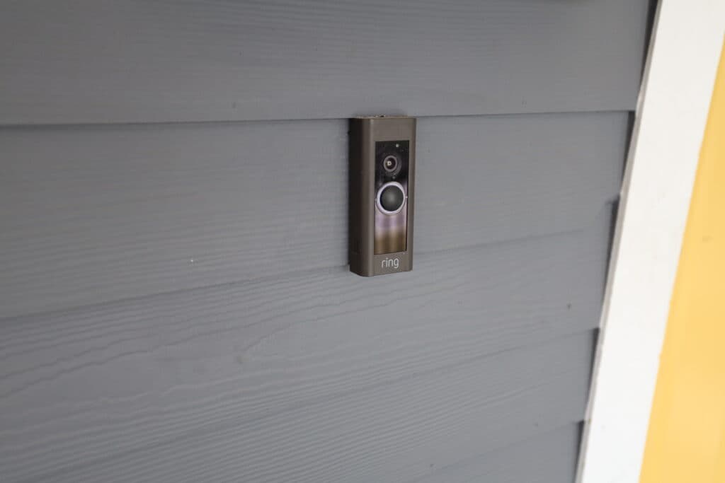 Ring Doorbell at Traes house