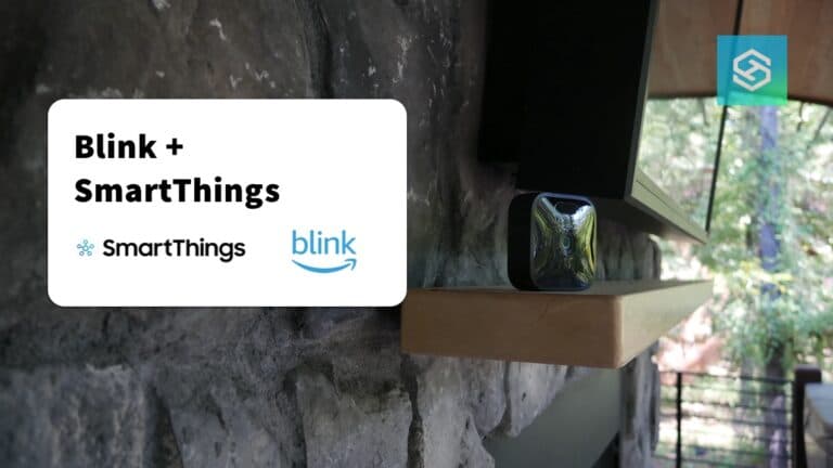 Blink and smartthings