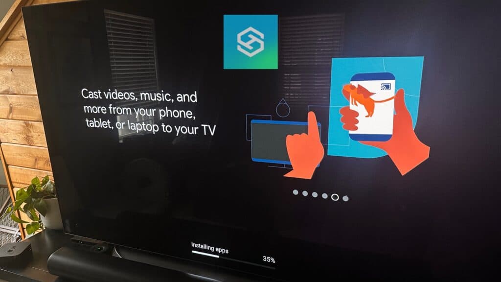 Installing Chromecast on LG TV