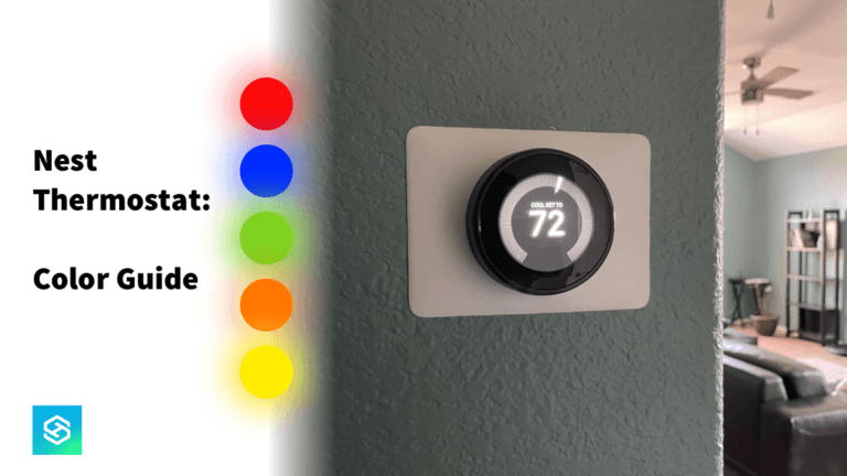 Nest thermostat color guide