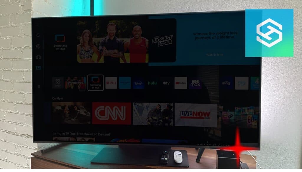 Samsung TV flashing red