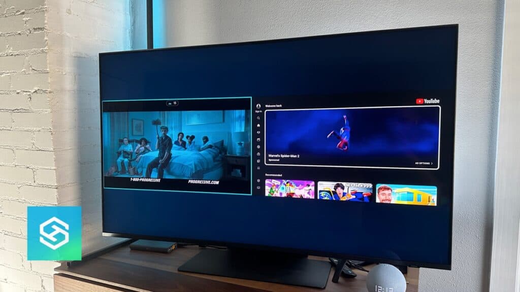 how to watch 2 channels at once on samsung smart tv