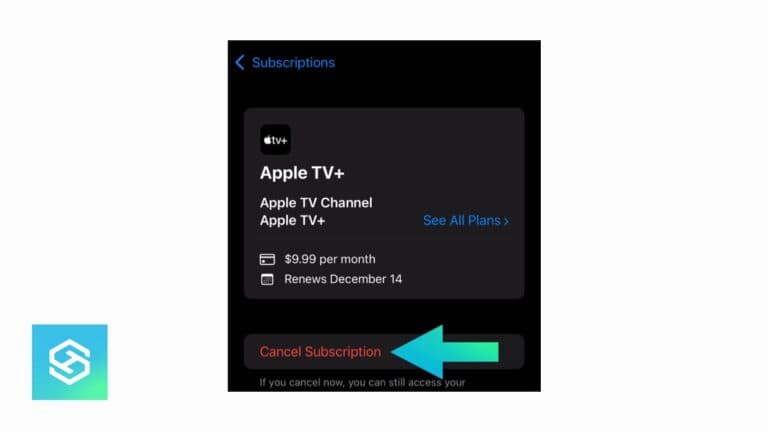 cancel apple tv+ subscription