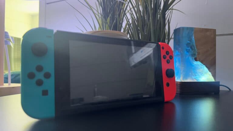 Nintendo switch screen off