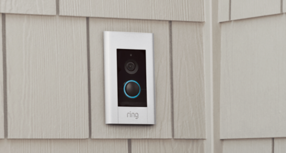 Ring doorbell flashing blue