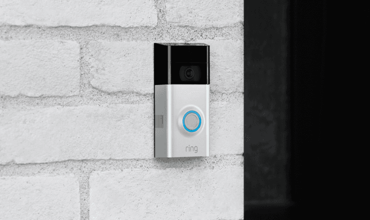 Ring doorbell flashing blue
