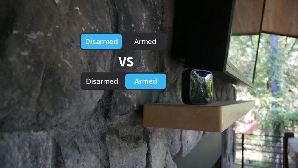 Blink Armed vs Disarm