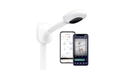 nanit plus baby monitor with 2 smart phones