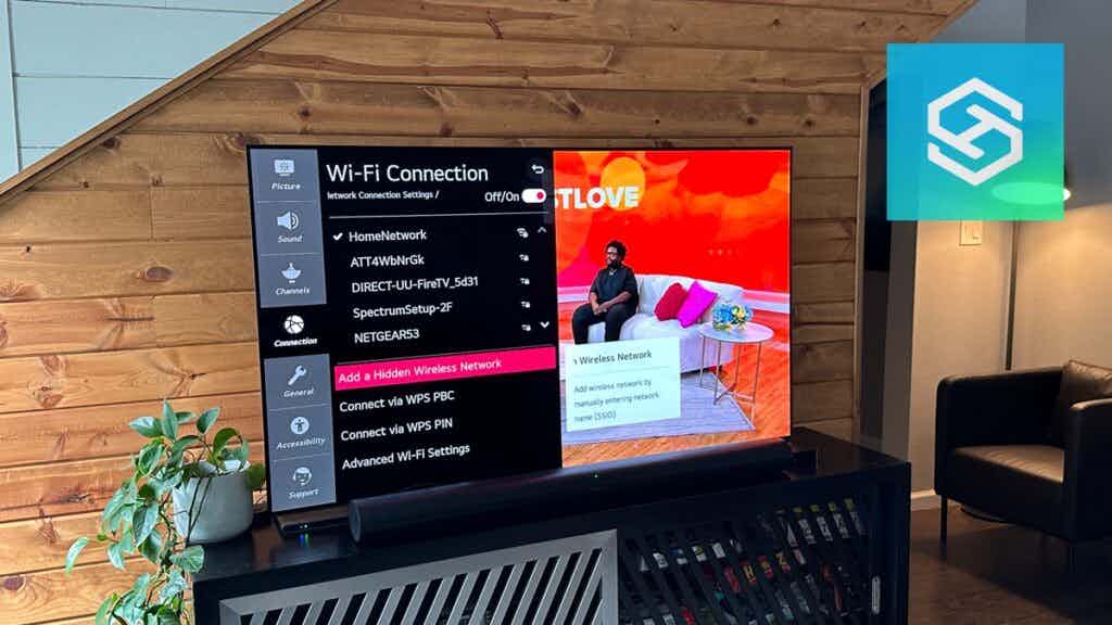 LG TV wifi connection