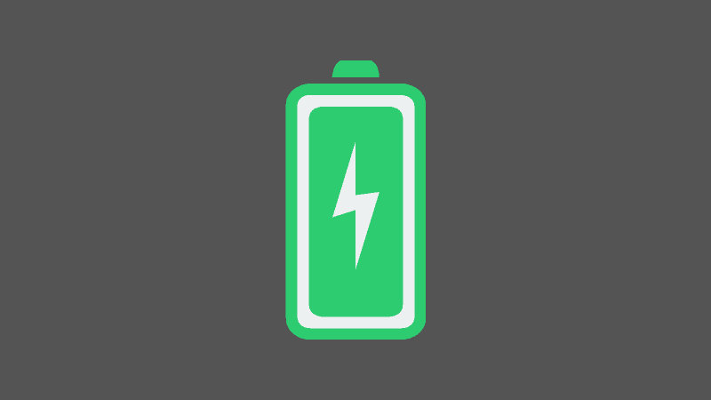charged battery icon