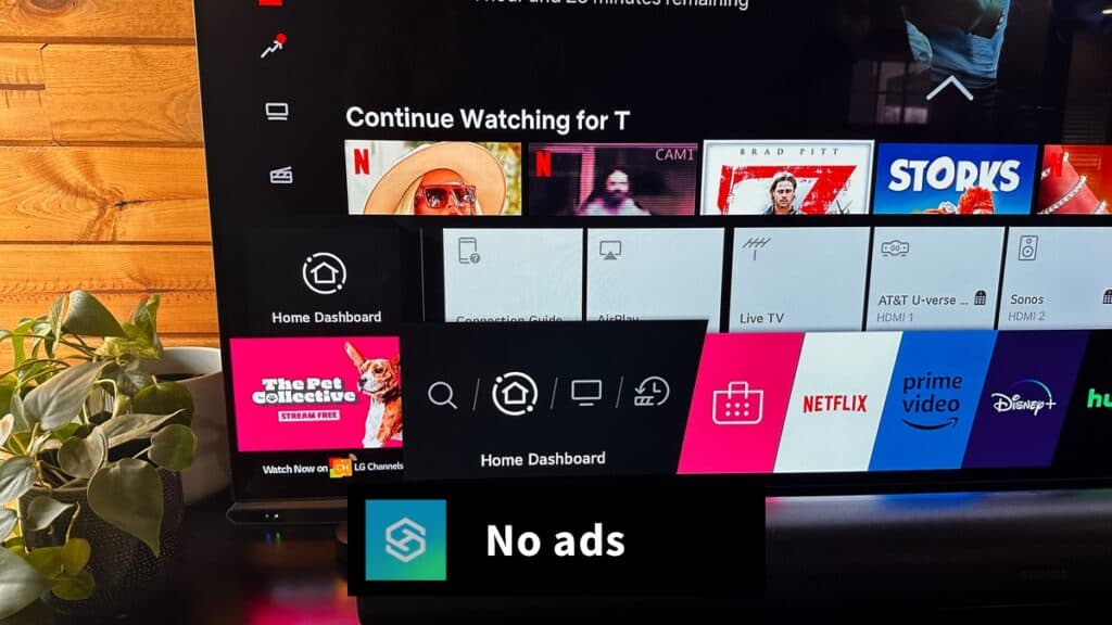 Block ads on LG TV
