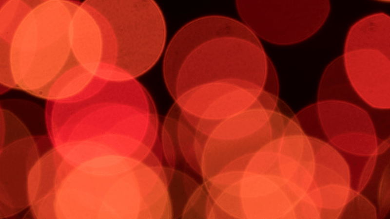 red bubble lights