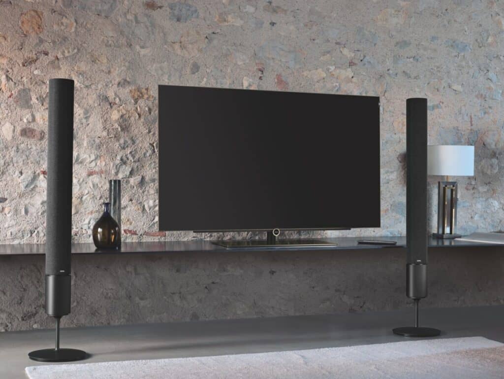 samsung Tv on a stand