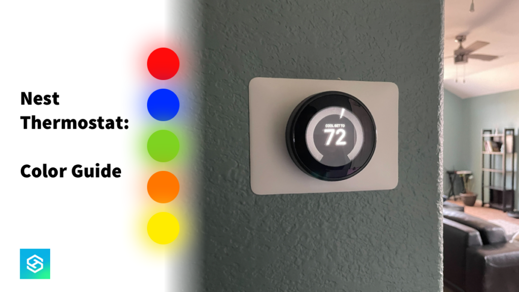 Nest thermostat color guide