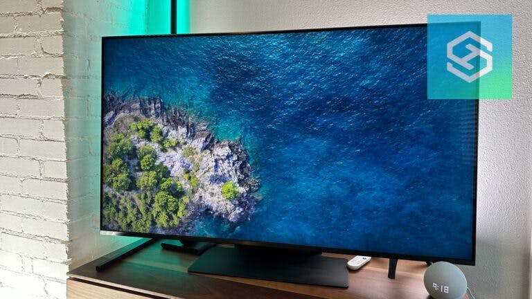 Samsung tv with ambient mode on