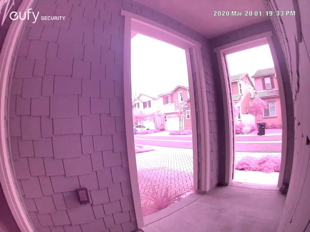 eufy cam pink screen