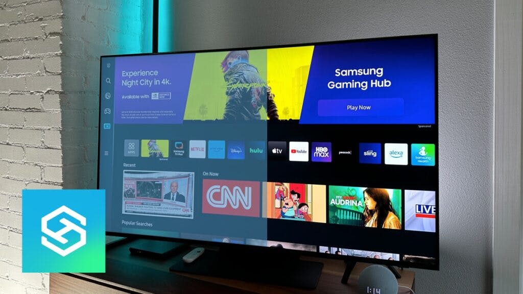 Samsung tv blue light