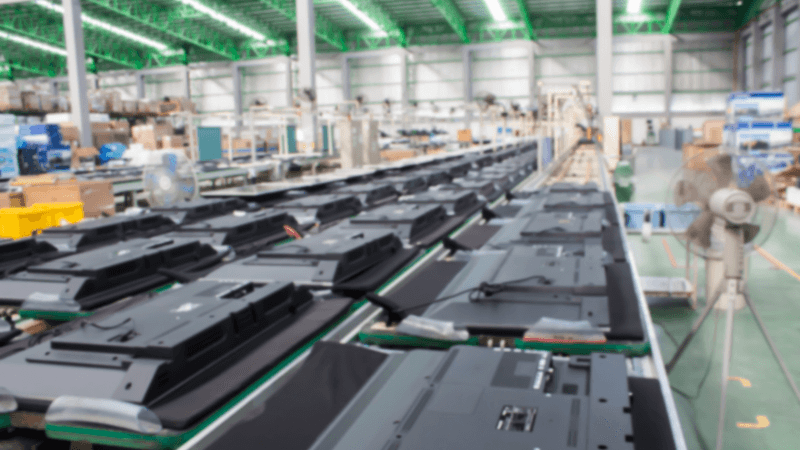 tv factory where tv are made