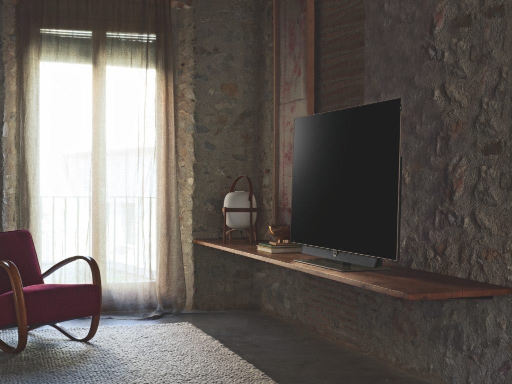 TV with chair