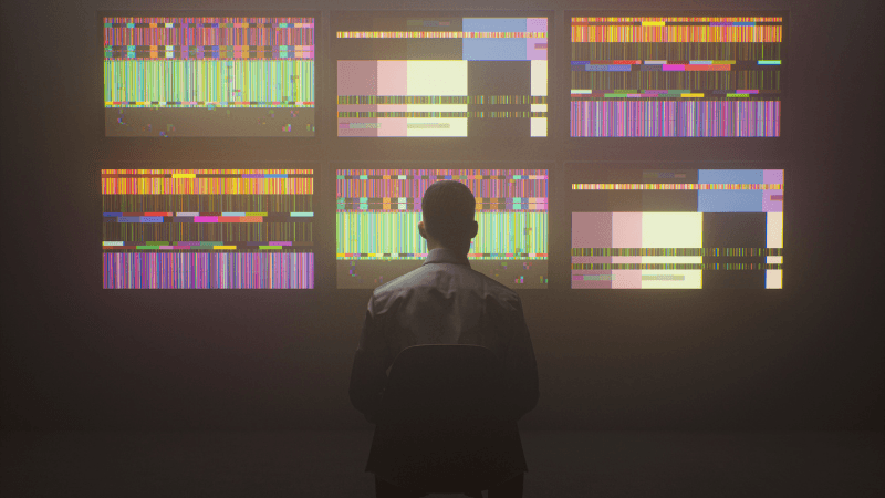 multiple tv screens monitors