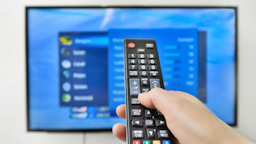 smart tv with remote