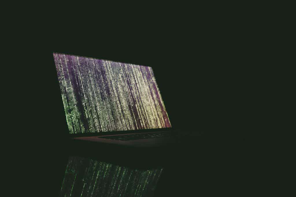 Computer with Binary screen