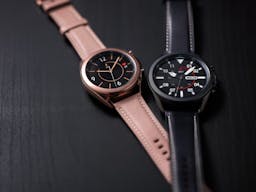 two galaxy watches