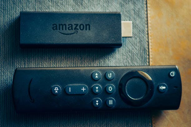 Amazon fire stick TV and remote
