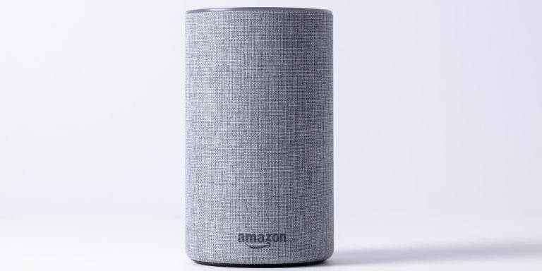 Grey Amazon Echo