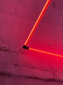 Red LED light strip