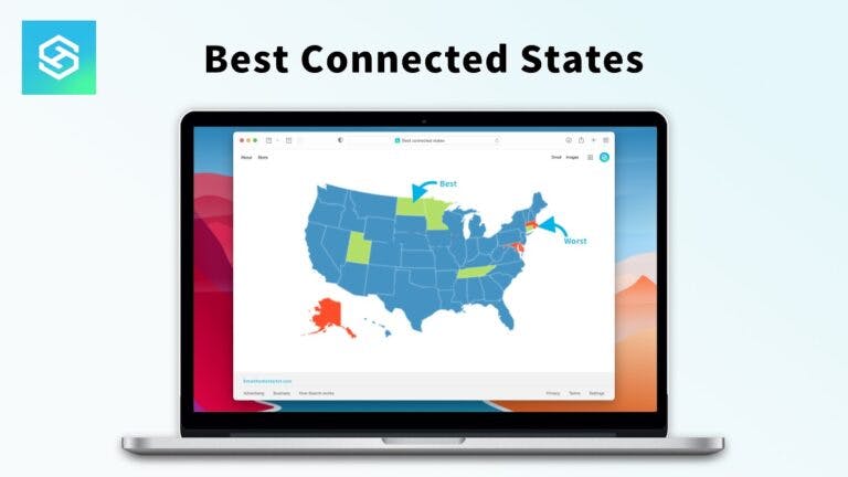 Map of the states on Macbook