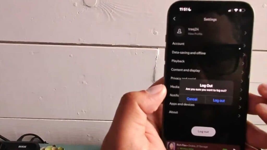 _How to Log Out of Spotify on iPhone