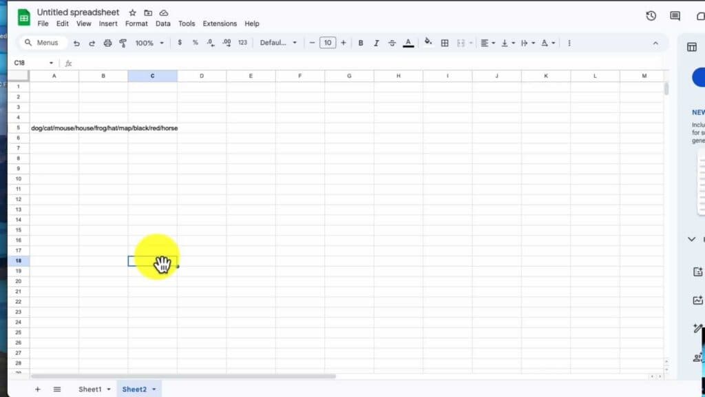 Fix Data in One Column – Split into Columns in Google Sheets