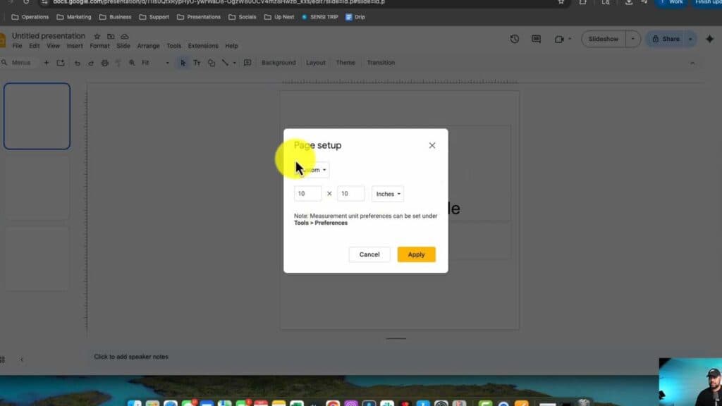 How To Change Slide Size In Google Slides