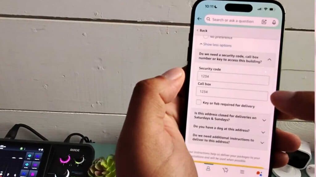 How to Add Delivery Instructions to Your Amazon Account