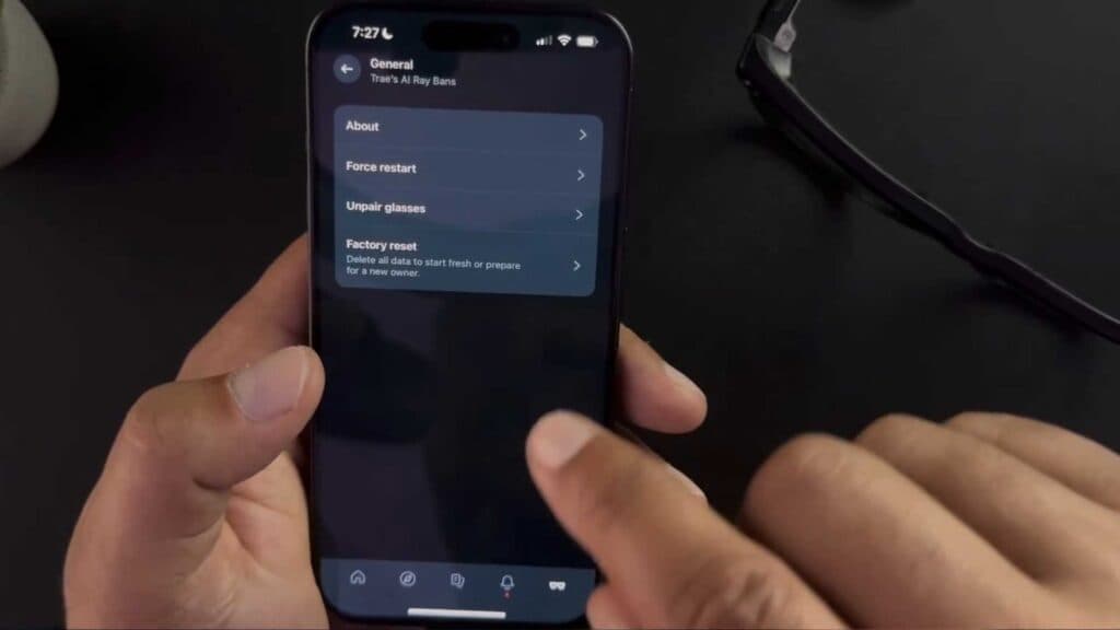 How to Factory Reset Your Meta Ray-Ban Glasses