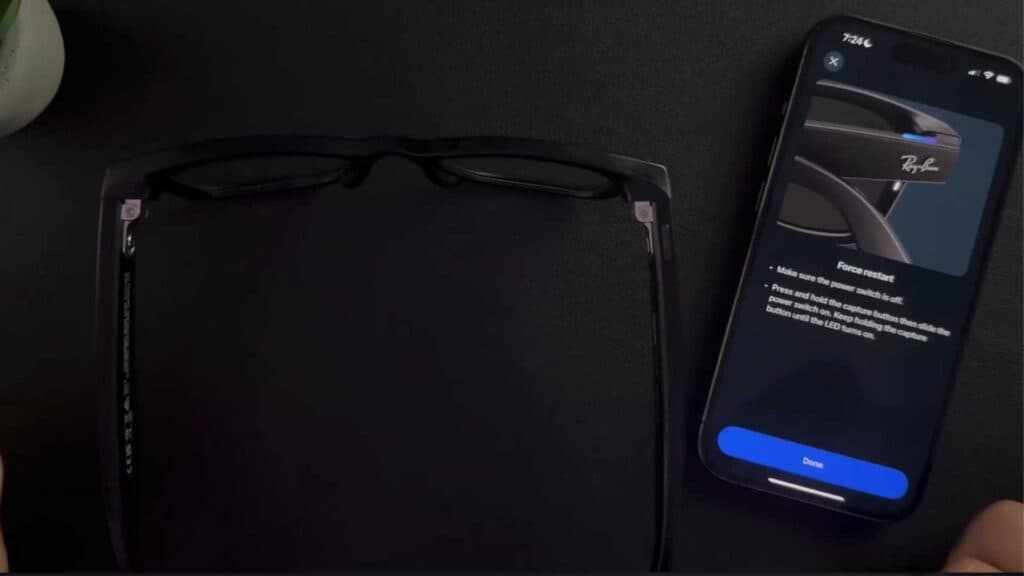 How to Force Restart Your Meta Ray-Ban Smart Glasses