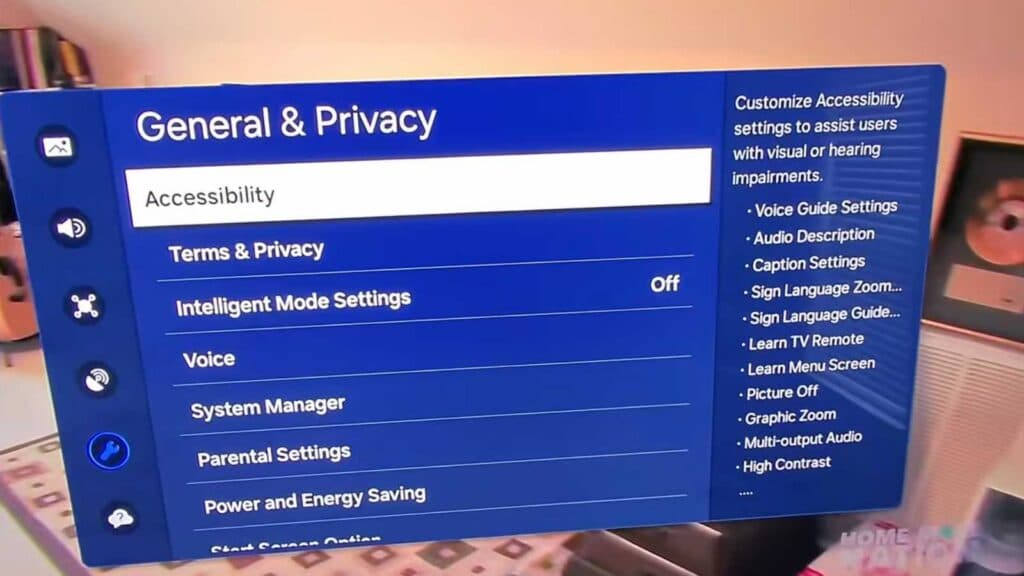 How to Turn Off Voice Guide Narration on a Samsung TV