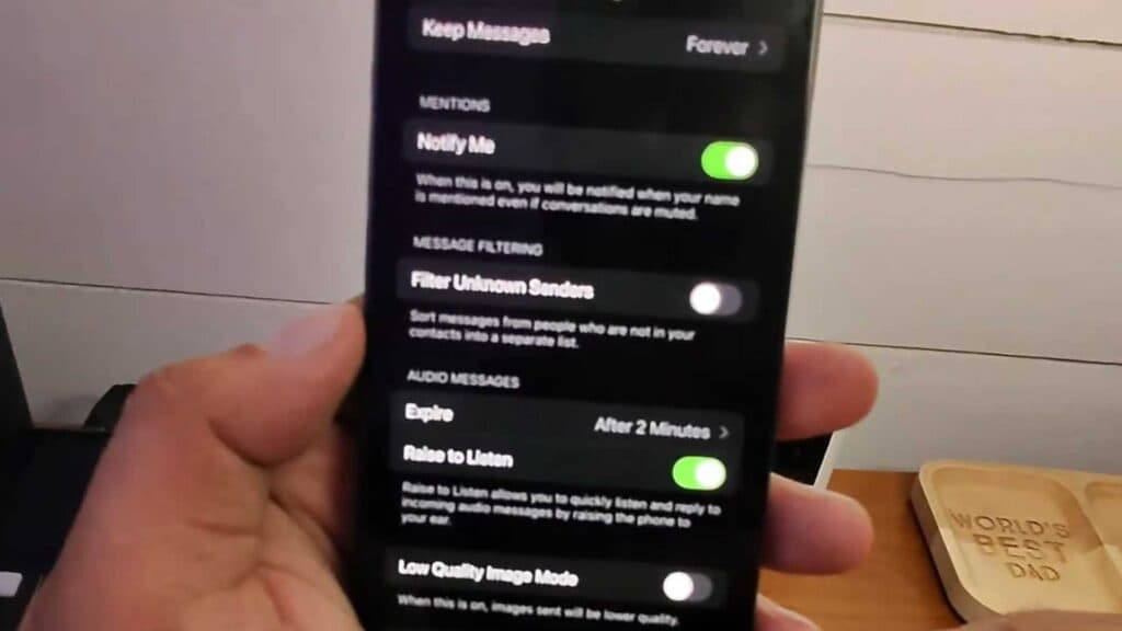 How to Turn Off Raise to Listen for iMessage on iPhone