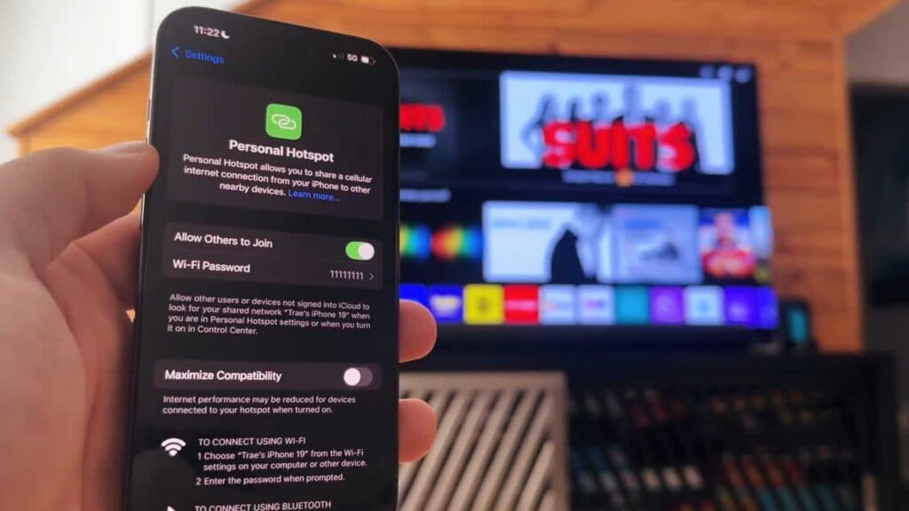 How to Connect Your Smart TV to Your Phone's Mobile Hotspot