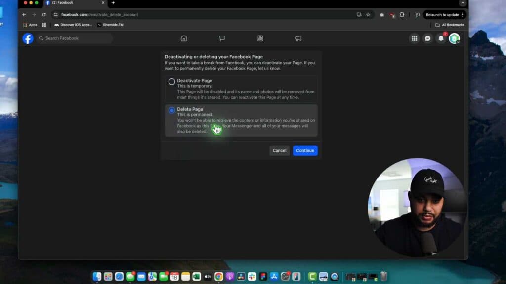 How to Delete a Facebook Business Page