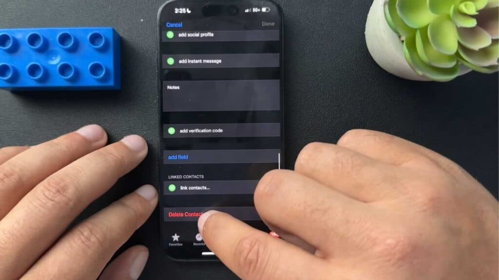 How to Delete a Contact on iPhone