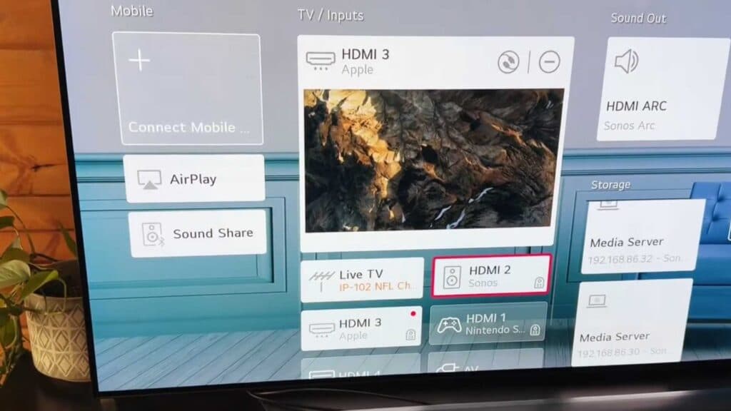How to Change SourceInput on LG TV (With or Without Remote)