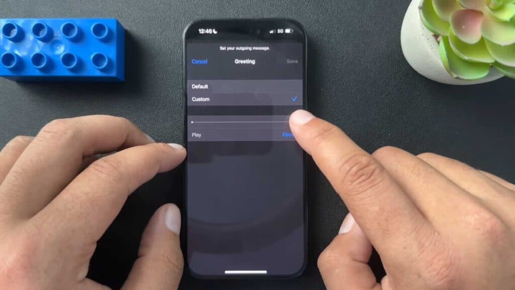 How to Record and Save a Custom iPhone Voicemail Greeting