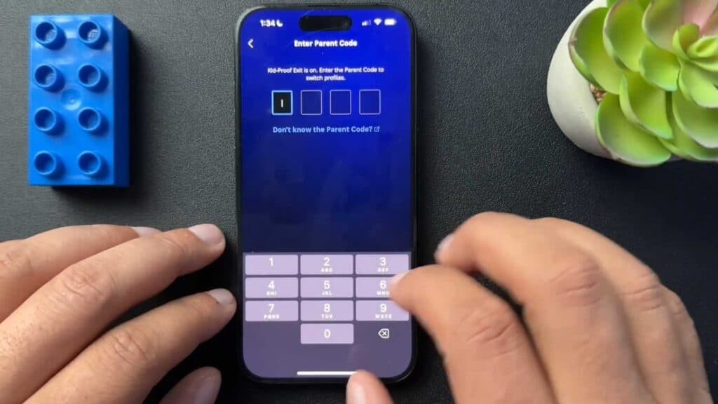 How to Set Up a PIN to Exit Kids Profiles on Max