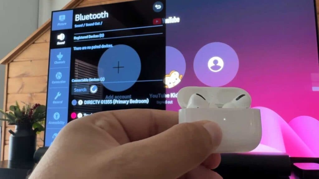 How to Connect AirPods or Bluetooth Headphones to an LG TV