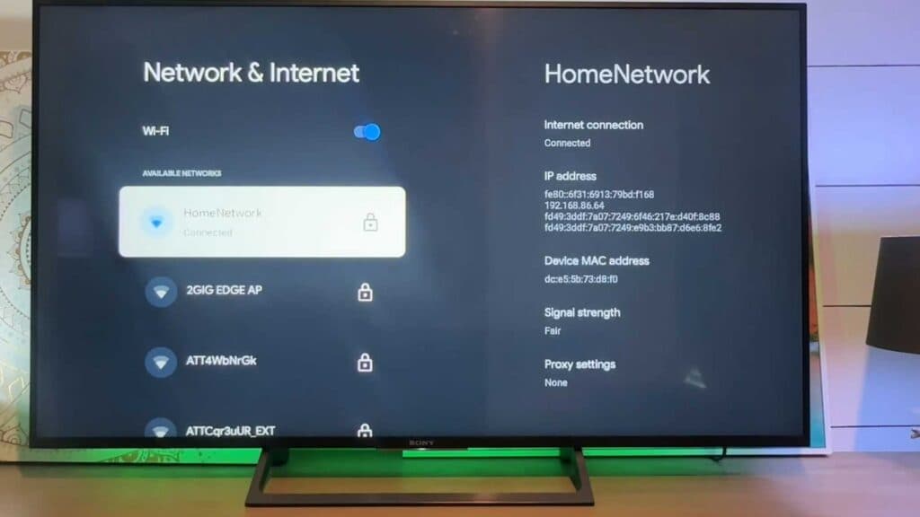 How to Change the Wi-Fi Network on Google TV or Chromecast