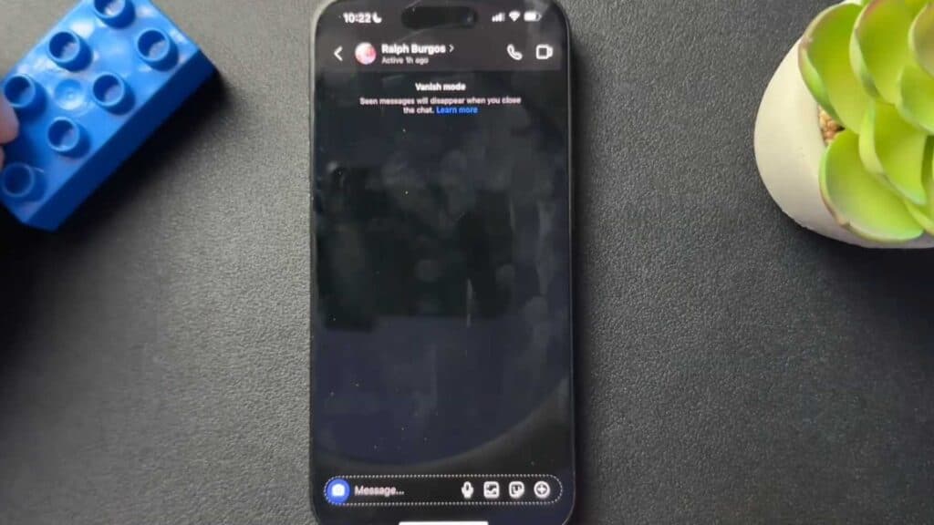 How to Turn Off Vanish Mode on Instagram